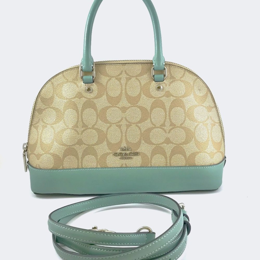 Coach Satchel Purse with Detachable Strap